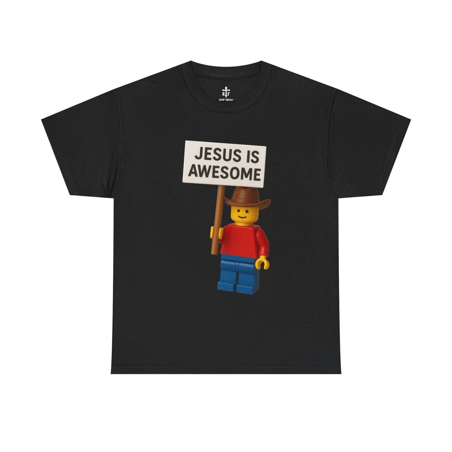 Jesus Is Awesome LEGO Inspired Unisex T-Shirt, Christian Apparel, Funny Christian Apperal, Funny Christian Shirts