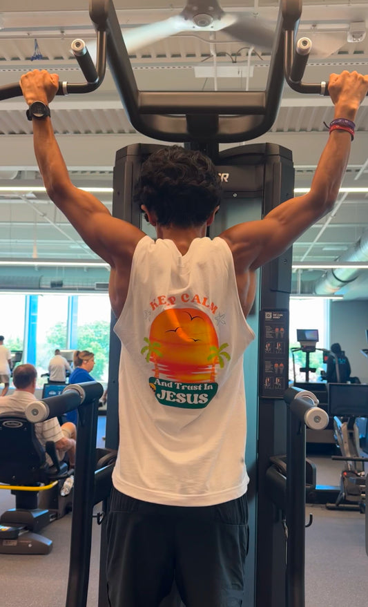 (Tank Top) Trust In Jesus Summer Tee