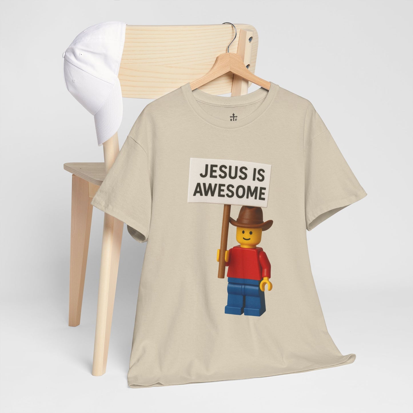 Jesus Is Awesome LEGO Inspired Unisex T-Shirt, Christian Apparel,  Funny Christian Apperal, Funny Christian Shirts