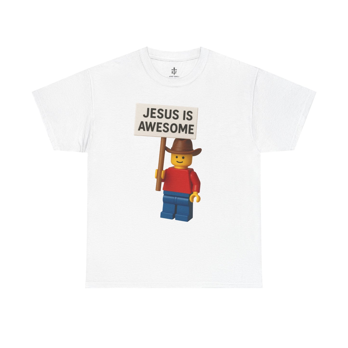 Jesus Is Awesome Tee, Unisex Cotton T-Shirt, Faith Shirt, Religious Apparel, Cute Christian Gift, Everyday Wear