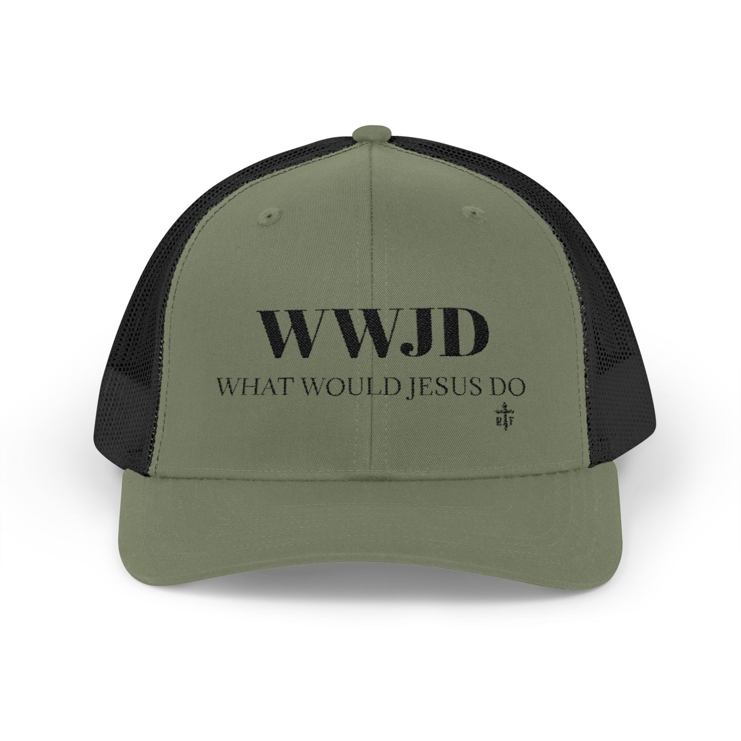 WWJD Snapback Trucker Cap - Faith-Based Fashion, Christian Gift, Casual Wear, Inspirational Accessory, Everyday Style